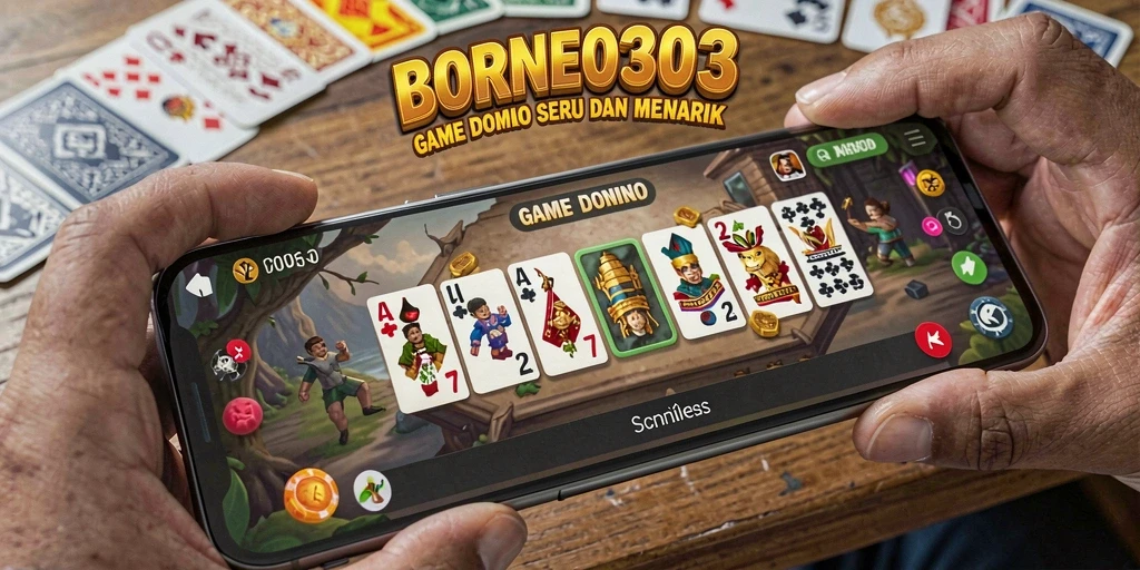Tangkapan layar gameplay seru di BORNEO303