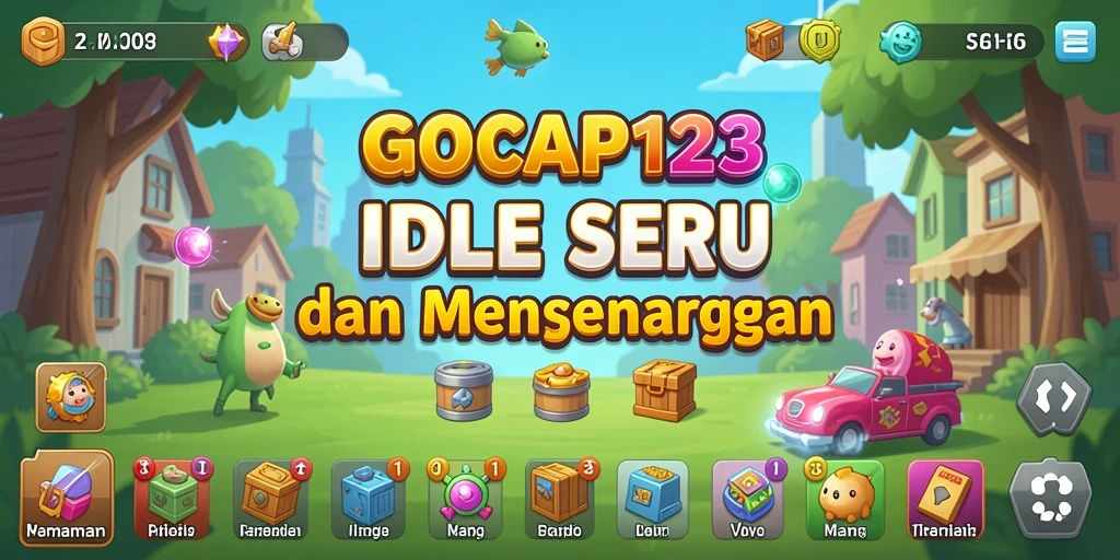 Tampilan gameplay GOCAP123 yang menawan dan interaktif saat bermain Idle.