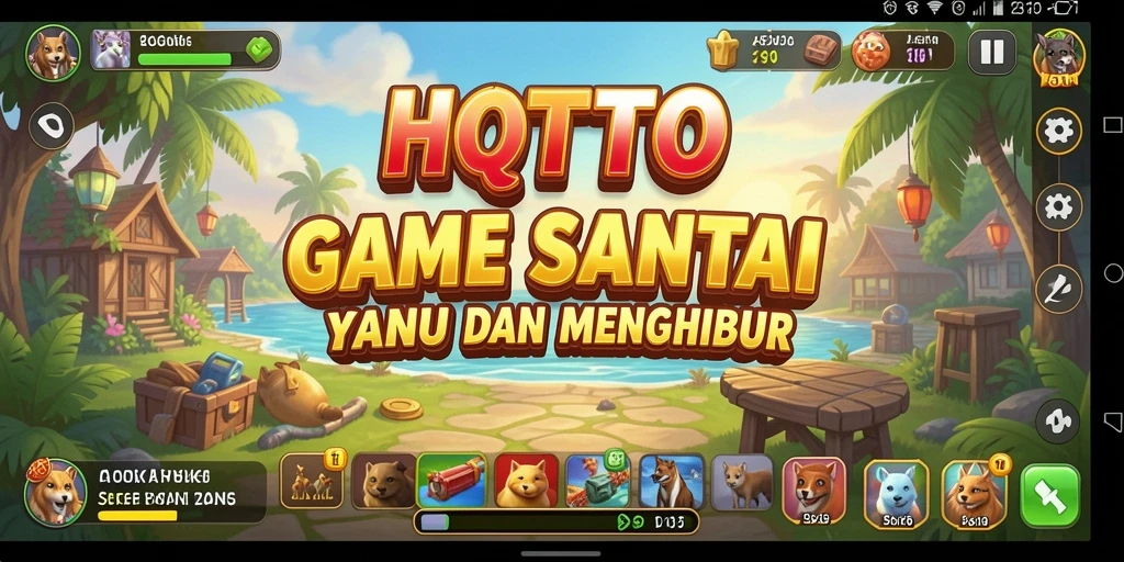 Screenshot HQTOTO menampilkan gameplay yang seru dan menyenangkan.