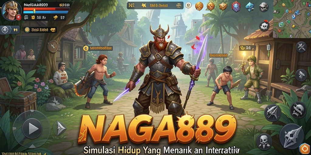 Tampilan gameplay yang interaktif dan menarik dari NAGA889.