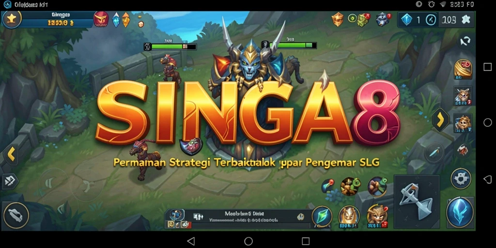 Tampilan gameplay SINGA8 yang menarik dan menantang.